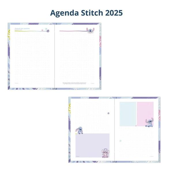 Imagem de Agenda Costurada 176 Folhas Stitch 13,5x19,2cm Just - Foroni