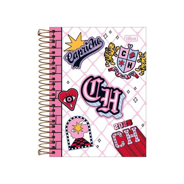 Imagem de Agenda Diária Capricho 2025 - Love You More - Tilibra