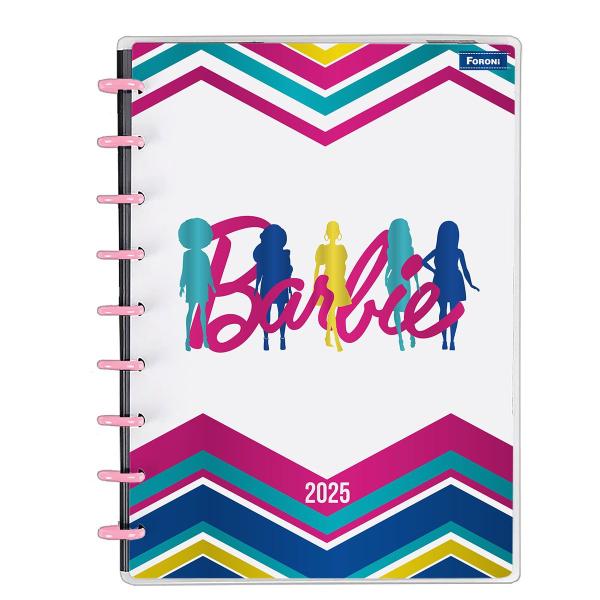 Imagem de Agenda discdaily Foroni Barbie 177x240mm com 80 folhas