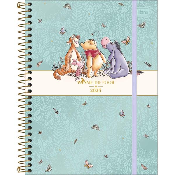 Imagem de Agenda esp planner pooh m7 - tilibra