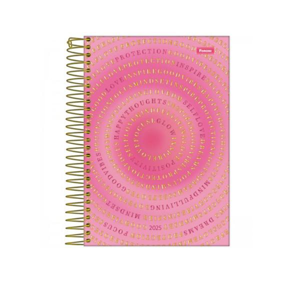 Imagem de Agenda Espiral Blush 176 Folhas Foroni