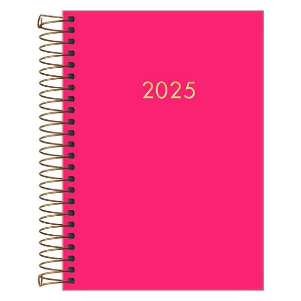 Imagem de Agenda Espiral Napoli 2025 Feminina M5 12,9 x 18,7cm TILIBRA