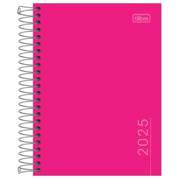 Agenda Espiral Pepper M4 2025 11,7 x 16,4cm TILIBRA Imagem de Agenda Espiral Pepper M4 2025 11,7 x 16,4cm TILIBRA
