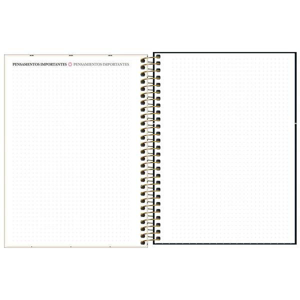 Imagem de Agenda Espiral Planner 2025 West Village 80 Folhas 17,7 x 24cm M7 Tilibra