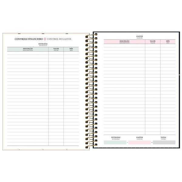 Imagem de Agenda Espiral Planner 2025 West Village 80 Folhas 17,7 x 24cm M7 Tilibra