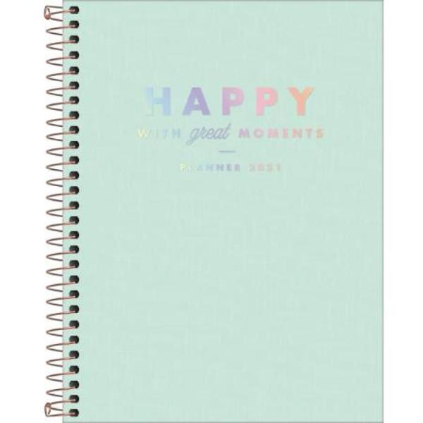 Imagem de Agenda espiral planner happy vd m7   307050