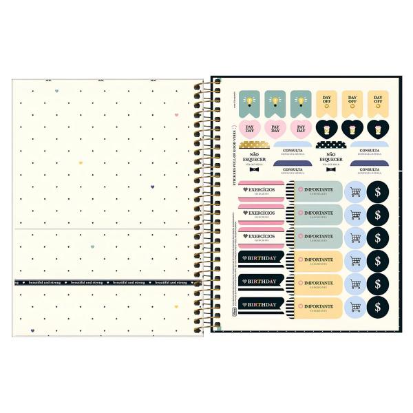 Imagem de Agenda Espiral Planner Tilibra West Village 177x240mm - Sortido