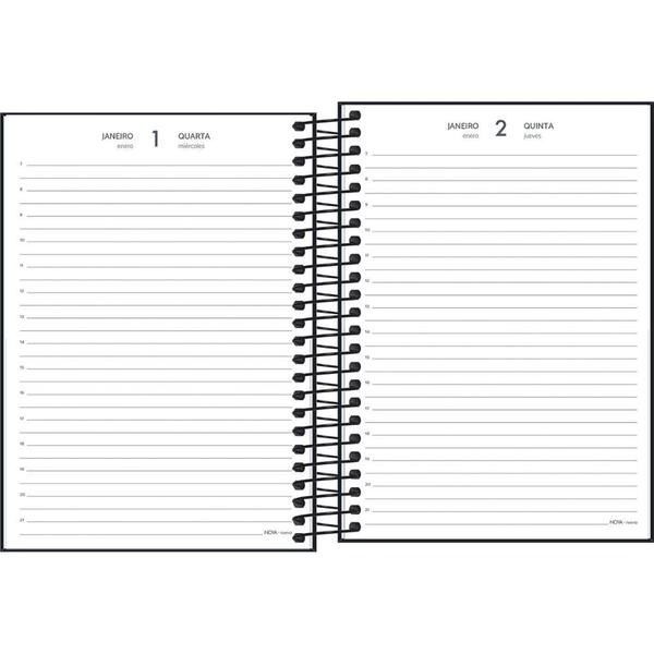 Imagem de Agenda Espiral Spice M6 2025 14 x 20cm TILIBRA