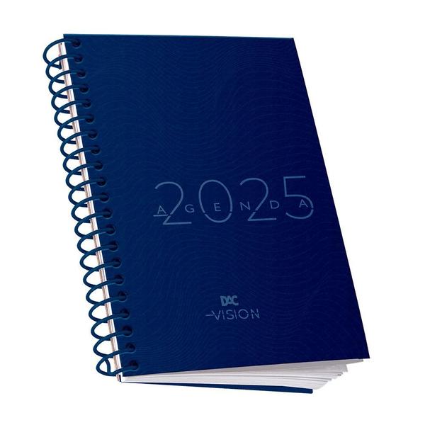 Imagem de Agenda Espiral Vision Azul 2025 - DAC