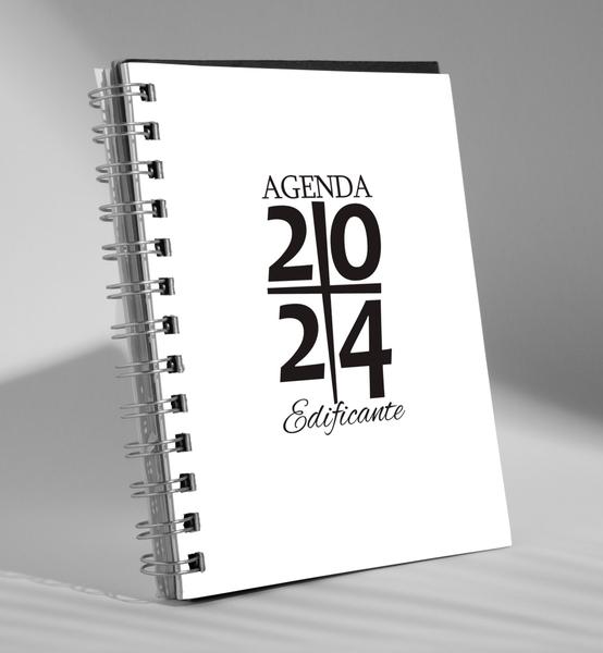 Imagem de Agenda Gospel Cristã 2024  - novo dia - A5 2024 - Um Versículo em Todos os Dias