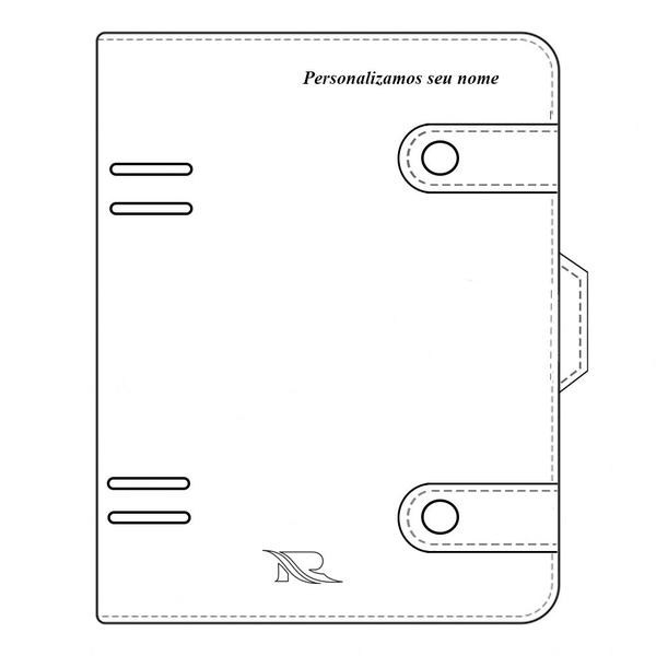 Imagem de Agenda Meu Pet 150-R Personalizada Raffai Couros