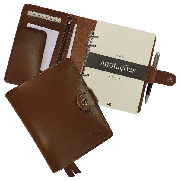 Agenda Minhas Anotações 196-R Personalizada Raffai Couros Imagem de Agenda Minhas Anotações 196-R Personalizada Raffai Couros