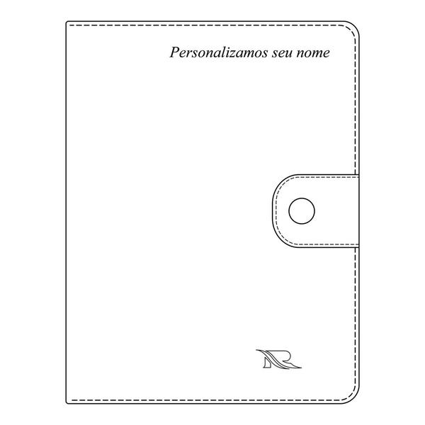 Agenda Minhas Anotações 196-R Personalizada Raffai Couros Imagem de Agenda Minhas Anotações 196-R Personalizada Raffai Couros