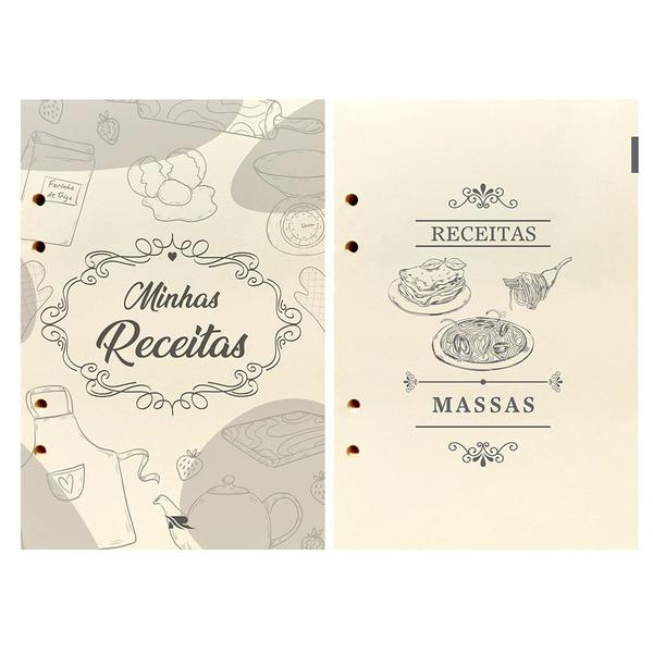 Agenda Minhas Receitas Couro 168-R Personalizada Raffai Couros Imagem de Agenda Minhas Receitas Couro 168-R Personalizada Raffai Couros