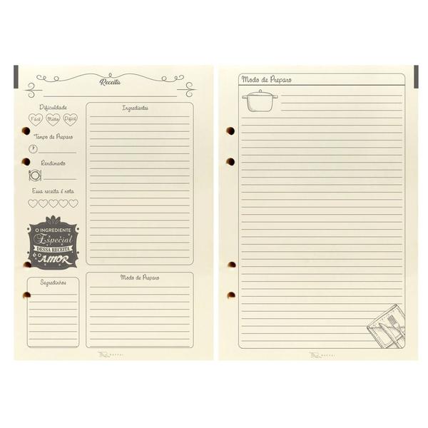 Agenda Minhas Receitas Couro 168-R Personalizada Raffai Couros Imagem de Agenda Minhas Receitas Couro 168-R Personalizada Raffai Couros