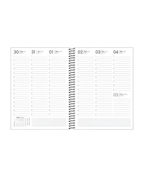 Imagem de Agenda Office Class Premium Anual 200x275mm 104 Folhas 