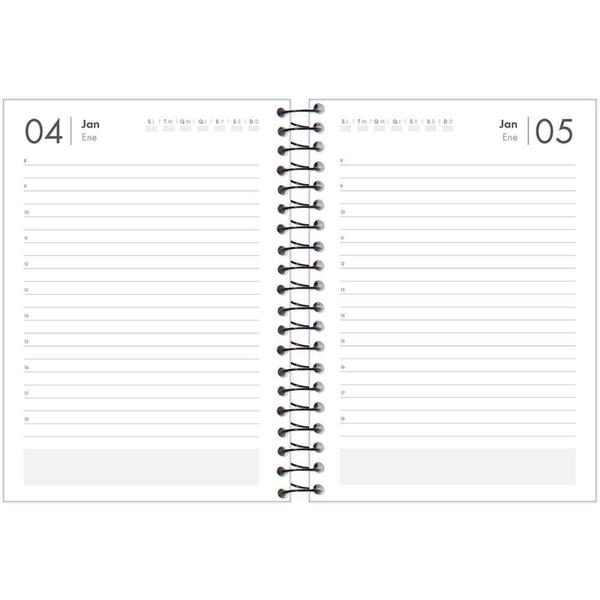 Imagem de Agenda Permanente Office CLASS Preta 200 Folhas 130X188MM Pacote com 03