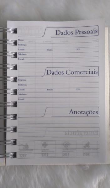 Imagem de Agenda Personalizada Anual 2025 Capa personalizadas- 20x14,5cm é o que tem Pra Hoje