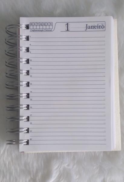 Imagem de Agenda Personalizada Anual 2025 Capa personalizadas- 20x14,5cm Planos Caso não Surte Antes