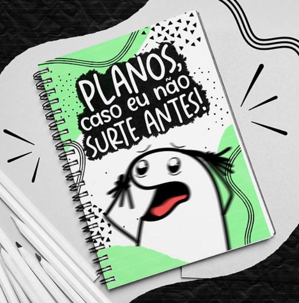 Imagem de Agenda Personalizada Anual 2025 Capa personalizadas- 20x14,5cm Planos Caso não Surte Antes