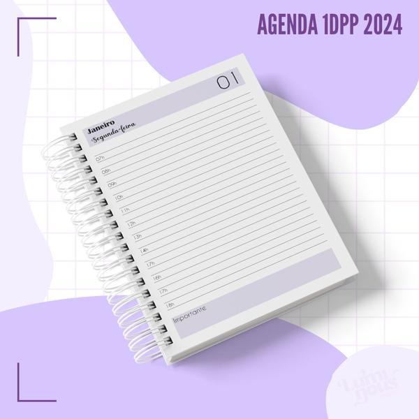 Imagem de Agenda personalizada profissões, Cabelereira, 2024