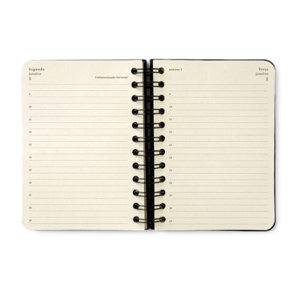 Imagem de Agenda Planner 2024 CICERO Wire-o Diária 11,5 x 16cm - Cícero