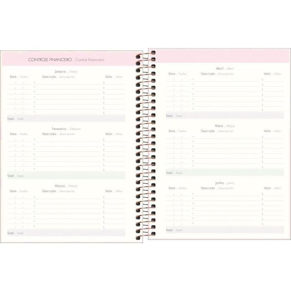 Imagem de Agenda Planner 2024 Soho CD Espiral 80 Folhas  Pacote com 04 Unidades