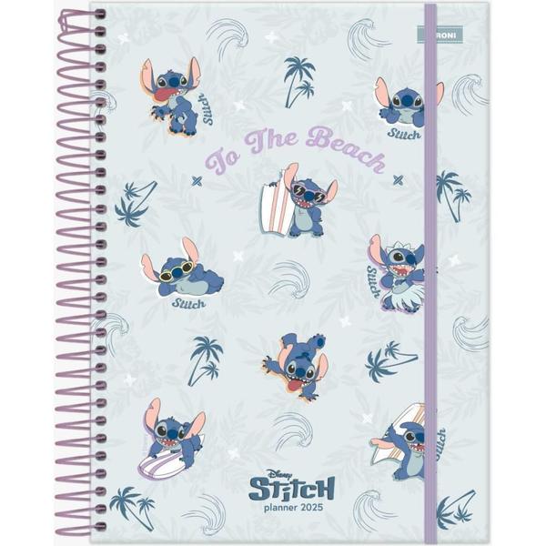 Imagem de Agenda/planner 2024 stitch 80f.177x240cm