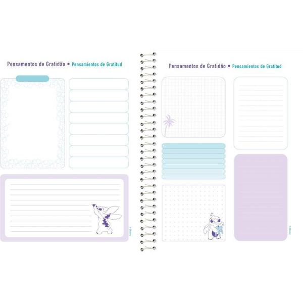 Imagem de Agenda/planner 2024 stitch 80f.177x240cm