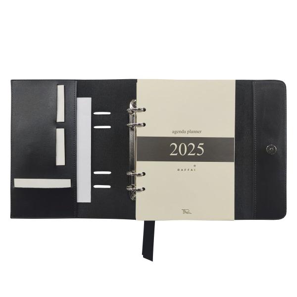 Imagem de Agenda Planner 2025 123-R Personalizada Raffai Couros