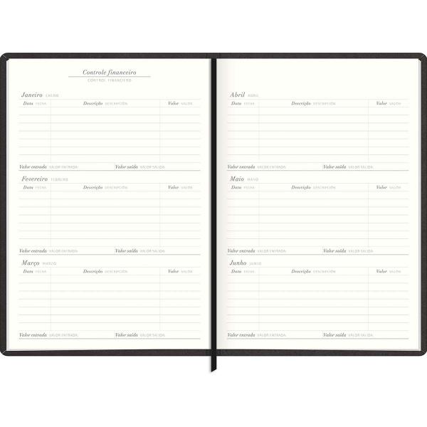 Imagem de Agenda planner 2025 Tilibra cambridge 145x205mm 80 folhas