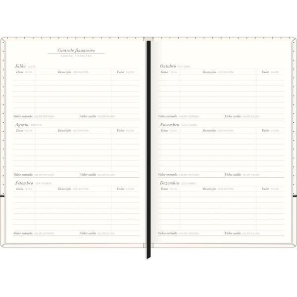 Imagem de AGENDA/PLANNER 2025 WEST Village COST 80 Folhas 145X205MM Pacote com 05