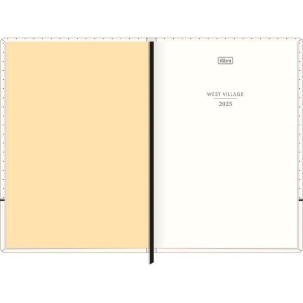 Imagem de AGENDA/PLANNER 2025 WEST Village COST 80 Folhas 145X205MM Pacote com 05