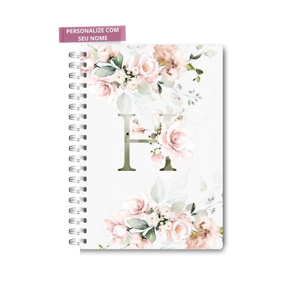 Imagem de Agenda / Planner Alfabeto Floral H - Luhcustomm