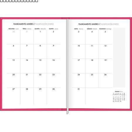 Imagem de Agenda Planner Costurado M3 10,3 x 14,6 cm Napoli Cores 2025 Tilibra