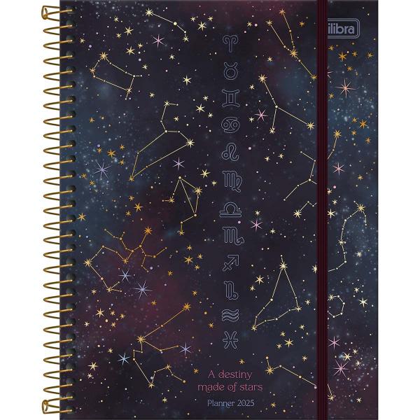 Imagem de Agenda Planner Espiral 17x24 CD M7 80 Folhas Tilibra - Magic