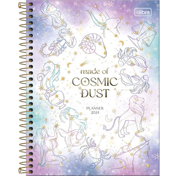 Imagem de Agenda Planner Espiral 17x24 CD M7 80 Folhas Tilibra - Magic