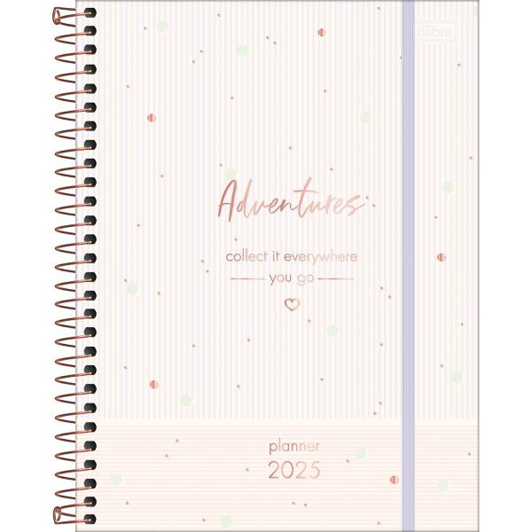 Imagem de Agenda Planner Espiral 17x24 CD M7 80 Folhas Tilibra - Soho