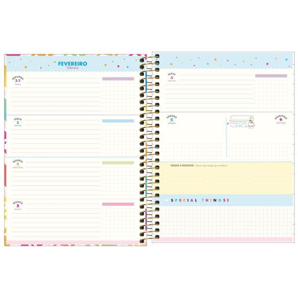 Imagem de Agenda Planner Espiral Be Nice M7 2022 - Tilibra