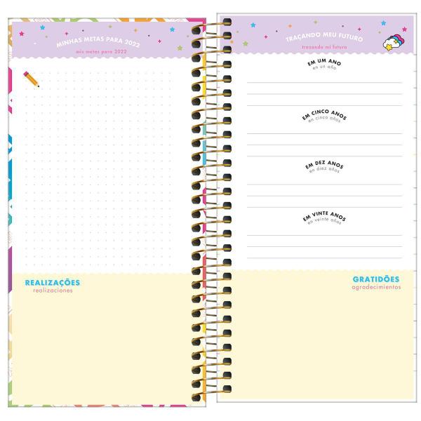 Agenda Planner Espiral Be Nice M7 2022 - Tilibra Imagem de Agenda Planner Espiral Be Nice M7 2022 - Tilibra