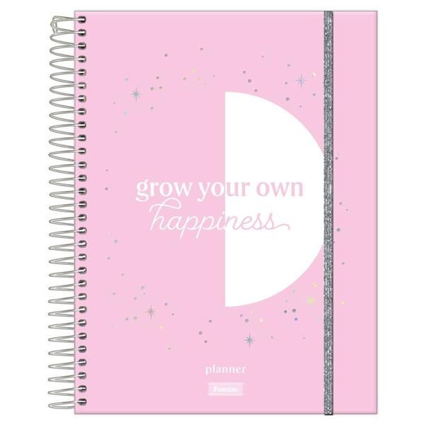 Imagem de Agenda Planner Espiral Fluor Mix Permanente Foroni 24 x 17 cm