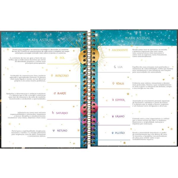 Imagem de Agenda Planner Espiral Magic 2025 Tilibra M7 17x24 Cm