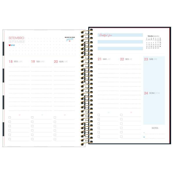 Imagem de Agenda Planner Espiral West Village M5 2023 - Tilibra