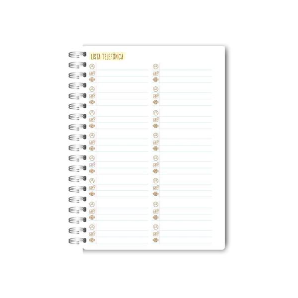 Imagem de Agenda / Planner Floral Clean - Luhcustomm