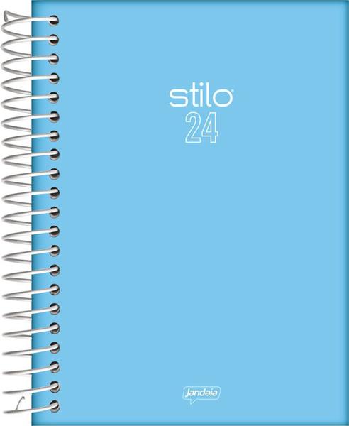 Imagem de Agenda Planner Planejador Stilo Jandaia 2024 Capa Dura 352 Páginas Espiral 54023-24