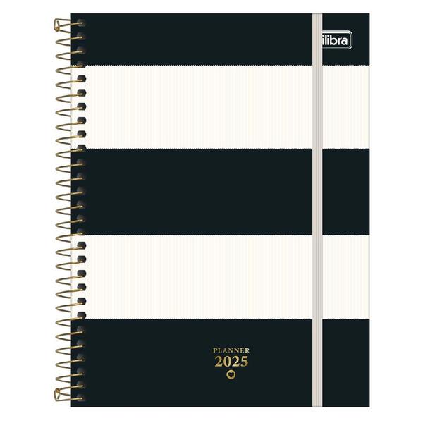 Imagem de Agenda Planner Tilibra Espiral West Village Grande Capas Diversas - Item Sortido