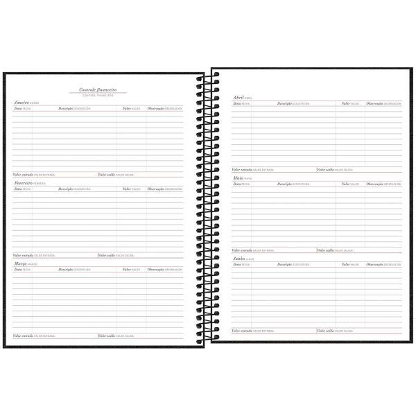 Imagem de Agenda Tilibra Planner Cambridge Espiral 2025 M9