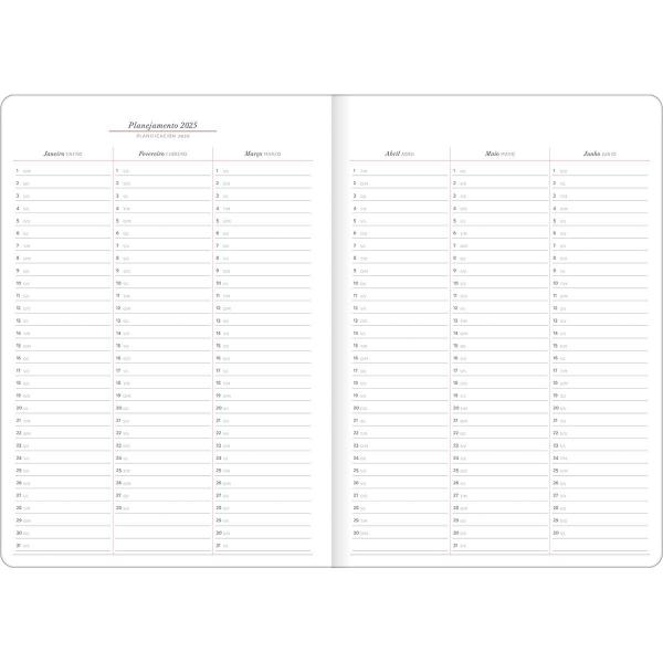 Imagem de Agenda Tilibra Planner Cambridge Grampeada 2025 M7