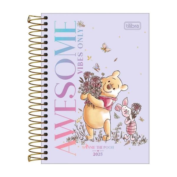 Imagem de Agenda Winnie the Pooh 176 Folhas 2025 - Tilibra