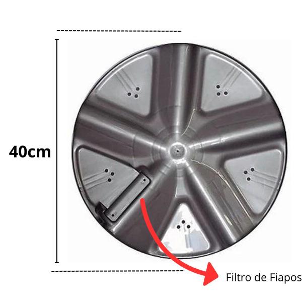 Imagem de Agitador Pulsador 40cm Compatível Lavadora Mueller Family